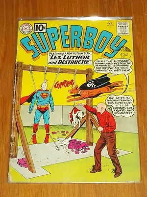 Buy Superboy #92 Vg- (3.5) Dc Comics October 1961 • 12.99£