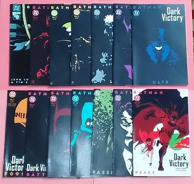 Buy Batman Dark Victory DC Comics #0 To #13 Full Set 1999 2000 • 45£