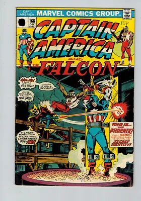 Buy Captain America (1968) # 168 UK Price (5.0-VGF) (285081) 1st App. Helmut Baro... • 31.50£
