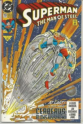 Buy Superman (Man Of Steel) #13 : July 1992 : DC Comics • 6.95£