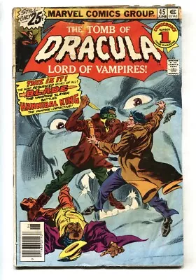 Buy TOMB OF DRACULA #45 1st Deacon Frost-Blade-MARVEL-HORROR G • 36.45£
