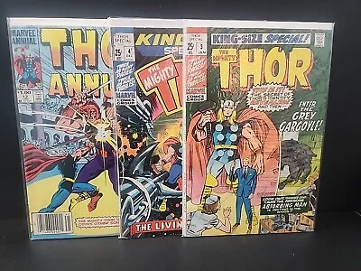 Buy Thor Annual Lot #3 4 12 King-Size Special 1st Vidar 1984 • 11.80£