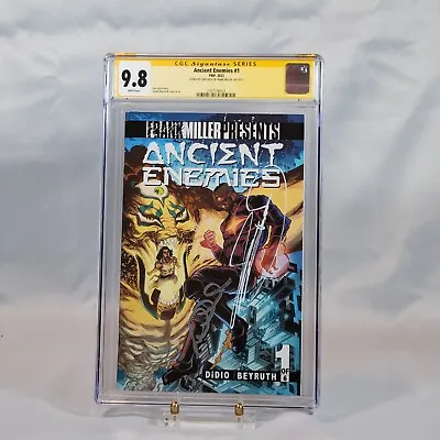 Buy Ancient Enemies 1 CGC DOUBLE SIGNED FRANK MILLER • 111.88£