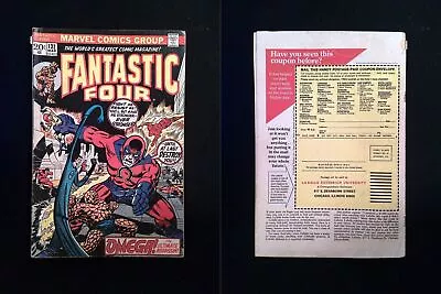 Buy Fantastic Four #132  MARVEL Comics 1973 VG • 18.97£