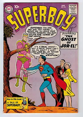 Buy Superboy #78 4.5 Origin Mr Mxyzptlk 1960 Off-white/white Pages • 61.87£