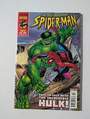 Buy Panini Marvel Collectors Edition The Astonishing Spider-Man #102 2003 • 3.50£