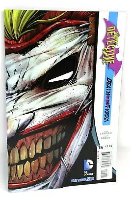 Buy Batman Detective Comics #15 Joker Death Of Family 1st Print 2012 DC New 52 VF • 3.74£