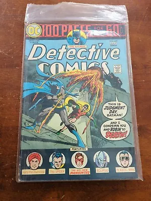 Buy DETECTIVE COMICS #441 100 Pgs. 1974 BATMAN, MANHUNTER Series • 31.72£