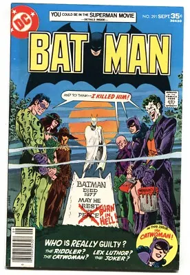 Buy Batman #291 Rogues Gallery-Mark Jewlers Variant  VF • 110.82£