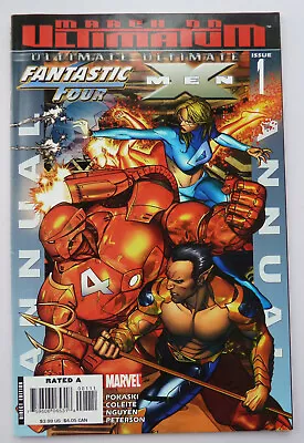 Buy Ultimate Fantastic Four X-Men Annual #1 - 1st Printing November 2008 VF- 7.5 • 4.99£