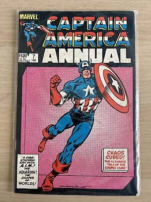 Buy Captain America Annual 7 - Marvel Comics  • 2£
