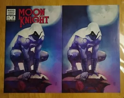 Buy Moon Knight #3 Maleev Virgin And Trade Set 🗝️ Key Issue 1st App Hunters Moon🌙 • 35£