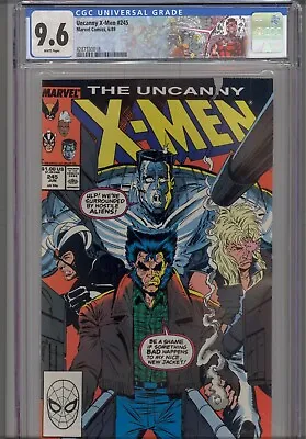 Buy Uncanny X-Men #245 CGC 9.6 1989 Marvel Comics Custom Label • 54.80£