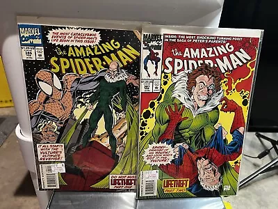 Buy Amazing Spider-Man #386 - #389 Newstand 4 Comic Book Lot • 11.99£