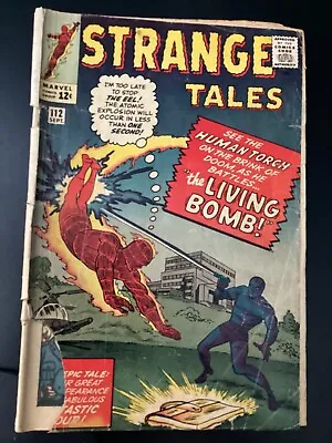 Buy Marvel, Strange Tales #112, Silver Age, Look! • 9.49£