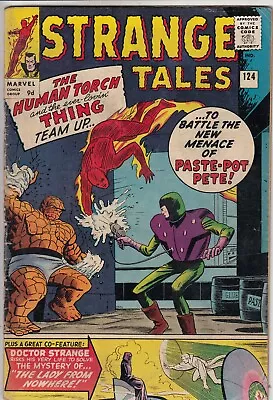 Buy Strange Tales 124 - 1964 - Dr. Strange By Ditko - Fine - • 59.99£