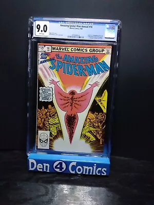 Buy Amazing Spider-Man Annual 16 (10/82) CGC 9.0 Direct Edition 1st Monica Rambeau • 78.99£