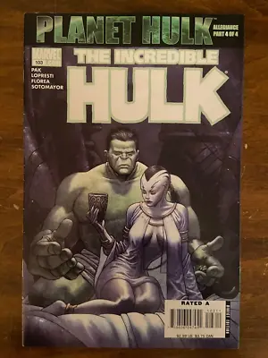 Buy INCREDIBLE HULK #103 (Marvel, 1999) VF Greg Pak, Planet Hulk • 3.18£