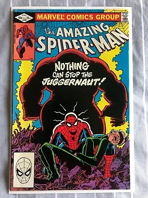 Buy Amazing Spider-Man 229 (1982) Vs Juggernaut. Madame Web App, Cents • 19.99£