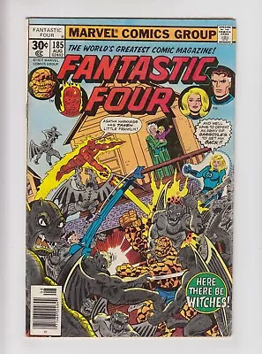 Buy Fantastic Four 185 4.0 VG Marvel Bronze Age 1st Son Of Agatha Harkness Disney+ • 6.30£