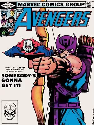 Buy The Avengers #223 NEW METAL SIGN: Ant Man And Hawkeye Team Up! • 15.92£