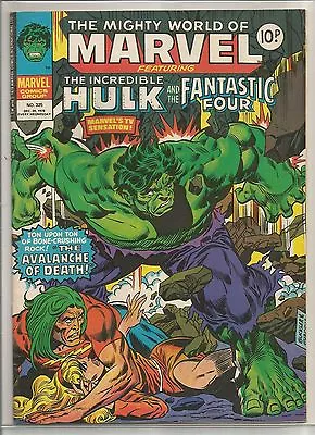 Buy Mighty World Of Marvel / Incredible Hulk : Comic Book #325 From December 1978 • 6.99£