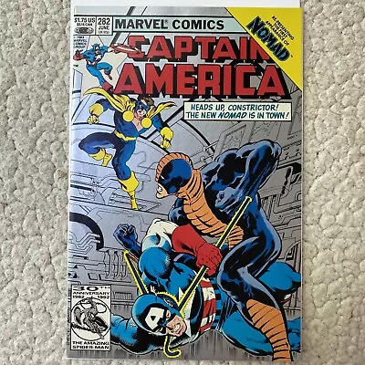Buy Captain America #282 NM  1983 1st APP NOMAD (Jack Monroe) • 15.81£
