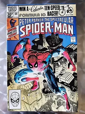 Buy Marvel Peter Parker Spectacular Spider-Man #60 Special Double Sized Issue 1981 • 8£