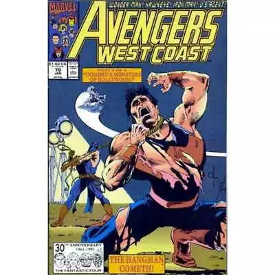 Buy Avengers West Coast #78 In Near Mint Minus Condition. Marvel Comics [r` • 4.16£