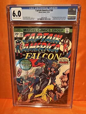 Buy Captain America #180 CGC 6.0 1st Nomad White Pages 1974 • 55.40£