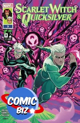 Buy Scarlet Witch And Quicksilver #3 (2024) 1st Printing Main Cover Marvel • 4.40£