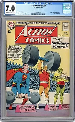 Buy Action Comics #304 CGC 7.0 1963 1488172013 • 136.10£