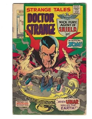 Buy Strange Tales #154 1966 Flat And Glossy! Doctor Strange! Nick Fury Combine Ship • 7.90£
