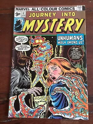 Buy Journey Into Mystery #17 (1972) Gd Pence Copy Marvel • 4£