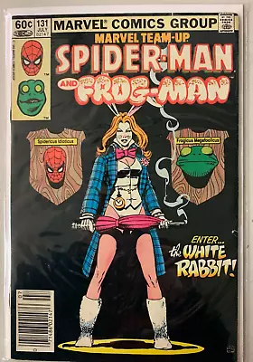 Buy Marvel Team-Up #131 Newsstand (5.0 VG/FN) Spider-Man Frogman (1983) • 15.99£