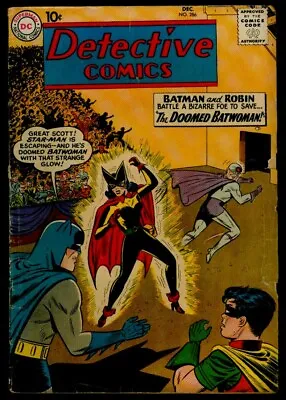 Buy DC Comics DETECTIVE Comics #286 BATMAN ROBIN BATWOMAN GD+ 2.5 • 51.31£