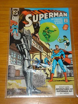 Buy Superman #46 Vol 2 Dc Comics Near Mint Condition August 1990 • 2.99£
