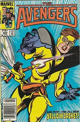 Buy Avengers #264 / New Yellowjacket / Marvel Comics 1986 • 8.06£