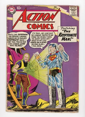 Buy Action Comics 249 Super Cool Kryptonite Man Story, Luthor At His Best • 59.96£