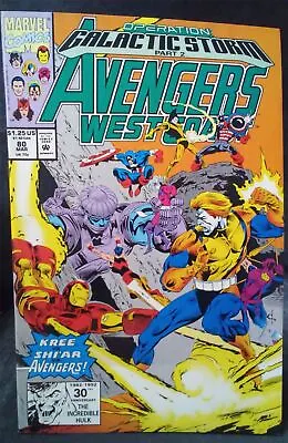 Buy Avengers West Coast #80 1992 Marvel Comics Comic Book  • 5.91£