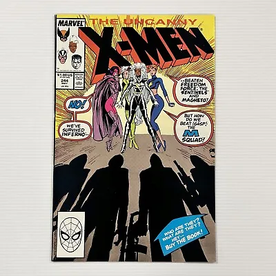 Buy The Uncanny X-Men #244 1989 VF/NM 1st Appearance Of Jubilee Cent Copy • 36£