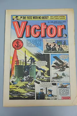 Buy Vintage British Comic: The Victor #844 April 23rd 1977 • 4£