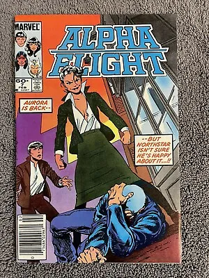 Buy Alpha Flight #7 (Marvel, 1984) John Byrne ~ Newsstand Variant • 4.74£