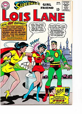 Buy SUPERMAN'S GIRL FRIEND LOIS LANE #59 1965 FINE-VF Time Travel +Batman Appear.!!! • 19.78£