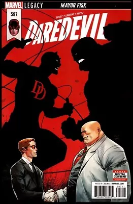 Buy Daredevil #597 Mar 2018 Kingpin Punisher Spider-man Marvel Lgy Nm Comic Book 1 • 2.39£