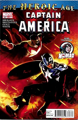 Buy Captain America #607 (vol 1)  Heroic Age  Marvel  Aug 2010  N/m  1st Print • 5.99£
