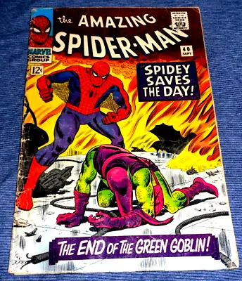 Buy AMAZING SPIDER-MAN   #40   GOOD SPIDEY SAVES THE DAY - ICONIC COVER 2nd ROMITA • 239£
