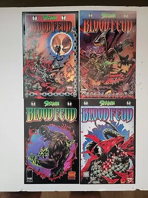 Buy Spawn Blood Feud # 1 2 3 4 (Image Comics, 1995) Todd McFarlane Complete Set Lot • 11.98£