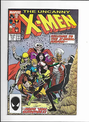 Buy Marvel (1987) The Uncanny X-Men #219 In MINT Condition Havoc Joins The X-Men • 3.56£