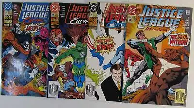 Buy Justice League Europe Lot Of 4 #34,35,36,54 DC (1992) Comic Books • 7.70£